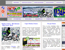 Tablet Screenshot of motoboy24h.com.br